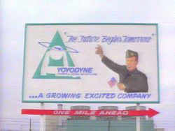Yoyodyne Sign